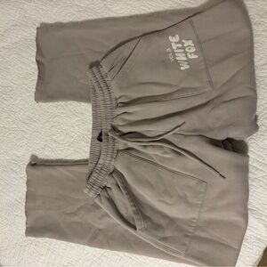 WHITE FOX SWEATPANTS